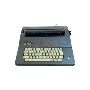 Vintage Smith Corona SL 460 Portable Electric Typewriter For parts Only
